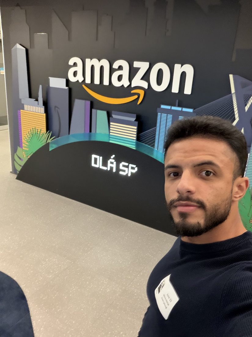 Wilian no evento da Amazon em São Paulo